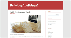Desktop Screenshot of deliciousdelicious.com